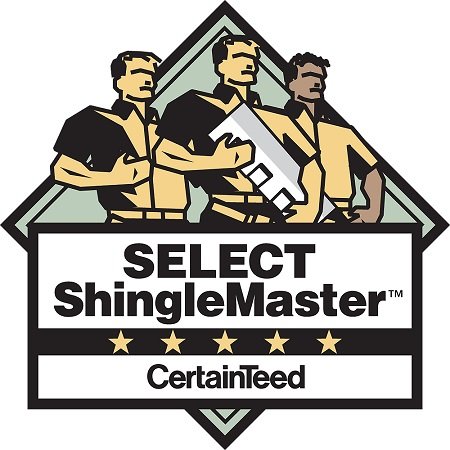 CertainTeed SELECT Shingle Master Certified Contractor